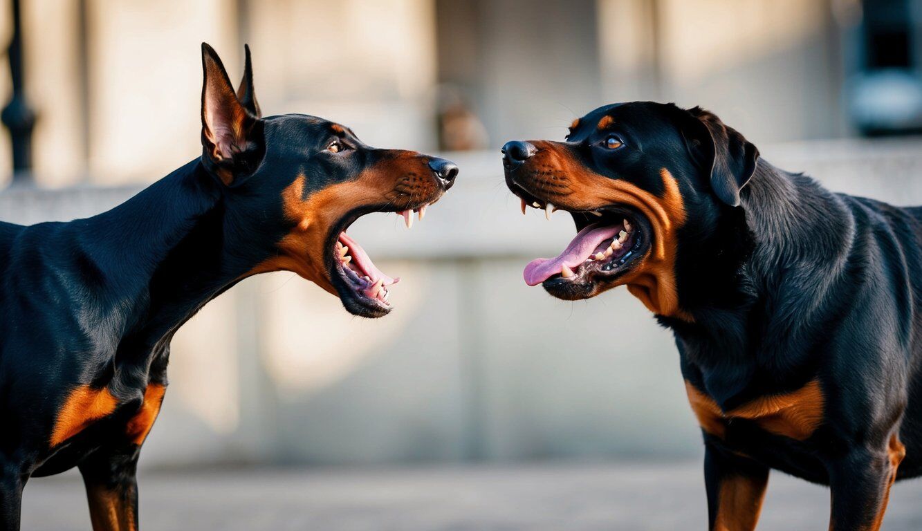 Doberman pinscher police dog hi-res stock photography and images - Page 2 -  Alamy, image size:1333x768